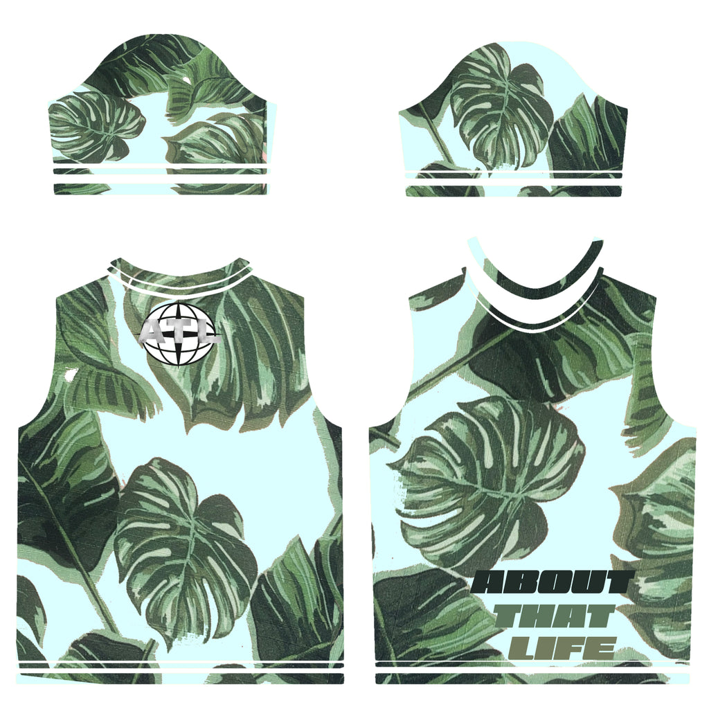 ATL Summer Drop Tee – Monstera Green
