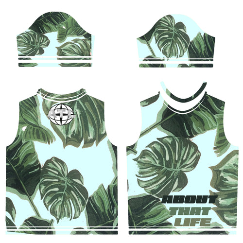 ATL Summer Drop Tee – Monstera Green
